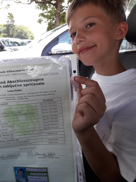 Luka Koller, 4. Klasse VS Völkermarkt