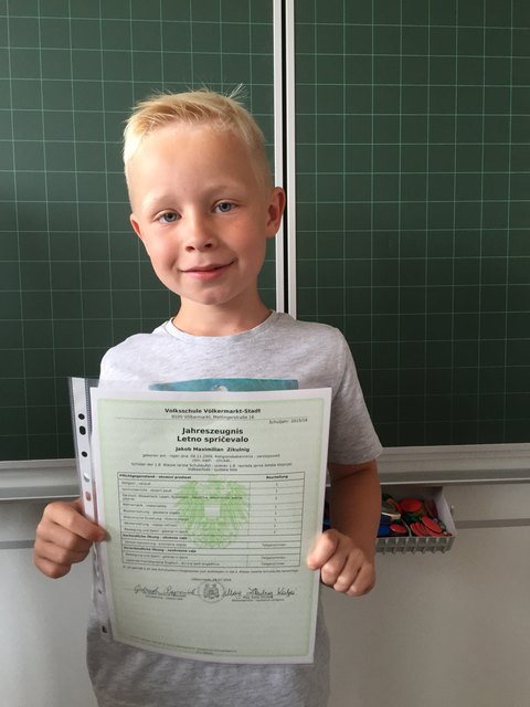 Zikulnig Jakob, 1B Klasse, VS -Völkermarkt -Stadt