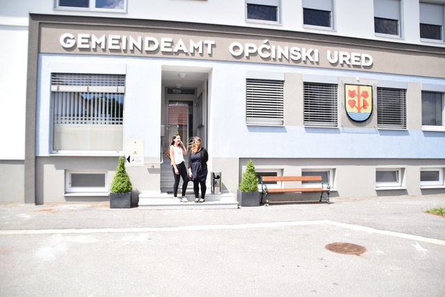 Ob von außen, von innen oder von der Seite, das neu sanierte Gemeindeamt sieht jetzt von allen Seiten top aus.