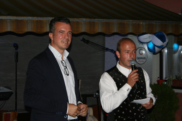 Landesrat Mag. Gernot Darmann und Gemeindevorstand Ing. Arthur Rasom (v.l.n.r.)