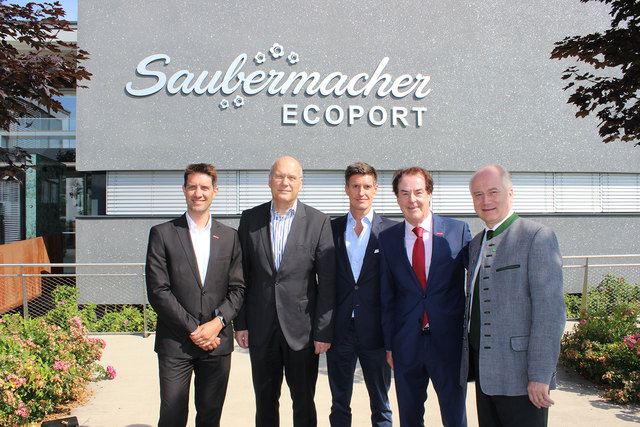 REWE-Chef besuchte Saubermacher - Graz-Umgebung