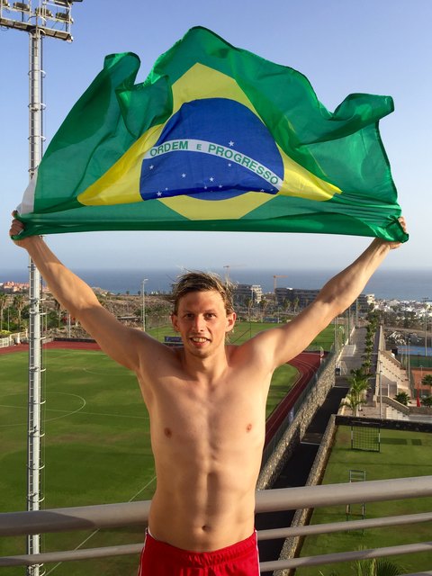 Der Perger David Brandl holte sich beim Trainigslager auf Teneriffa den letzten Feinschliff für die Olympischen Spiele. | Foto: Marco Wolf