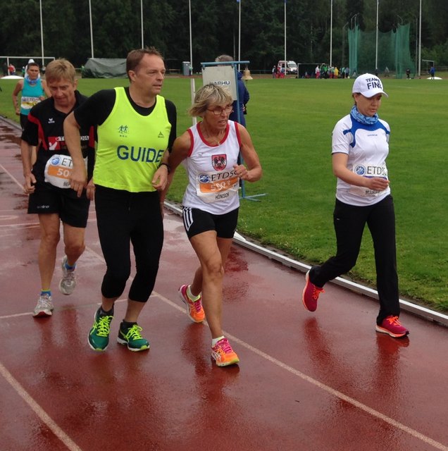 Starker Regen beim 3km Gehen der EM | Foto: Karl Kokol / ATSF