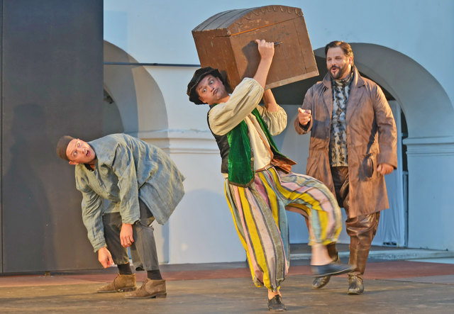 In Aktion: Markus Druml, Gerhard Kuschej, Christian Habich (v.l.) | Foto: Stefan Zoltan