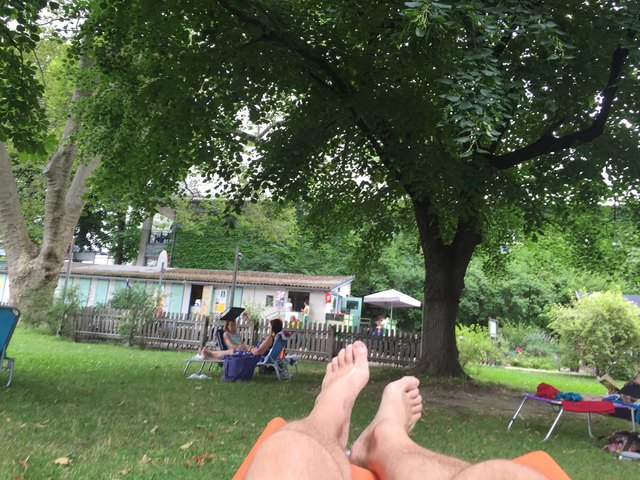 Naturfreunde im Naturschatten