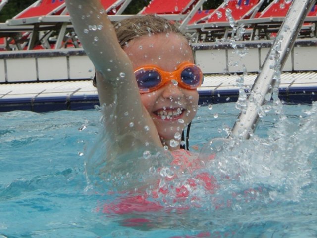 Sommer, Spaß und ab iins kühle Wasser, Bad Schallerbach, Oberösterreich