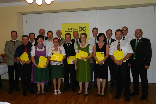 Zahlreiche Mitarbeiterinnen und Mitarbeiter wurden anlässlich ihrer Dienstnehmerjubiläen ausgezeichnet.