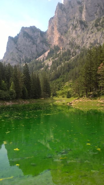 Ausflug nach Tragöß zum schönen grünen See