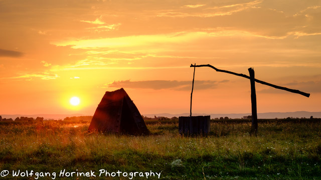 Darscho is a saline lake in Burgenland, Austria. And it is famous for birdlife and beautiful sunsets.