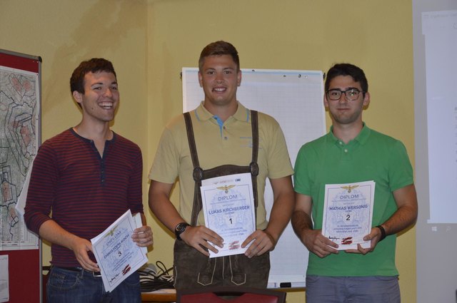 Christoph Koch, Lukas Kirchberger und Mathias Wersonig waren die bestplatzierten Segelflieger im Ennstal. | Foto: privat