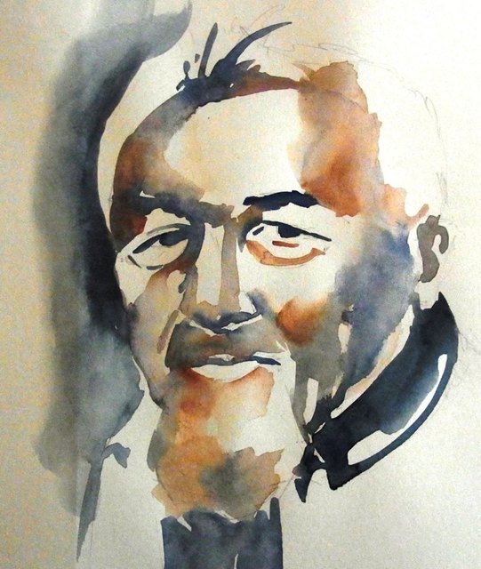 Doris Unfried lernte ihr Handwerk in den USA. Schwerpunkt ihrer Arbeit ist das Porträt - gezeichnet, in Acryl oder Aquarell. (Nächster Kurs im NH10: 30.9.-2.10.) | Foto: (c) privat