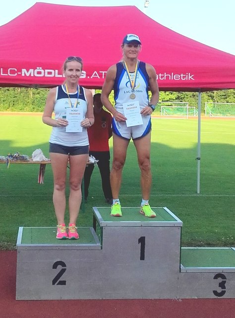 Michaela Rudolf sicherte sich in einer Zeit von 20:30 den Klassensieg. | Foto: privat