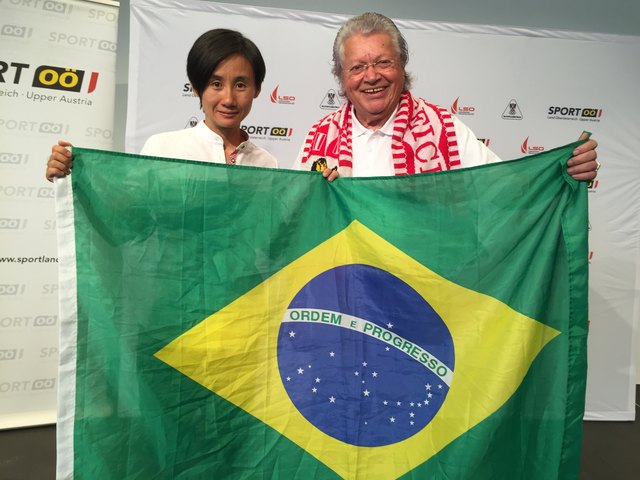Liu Jia mit Hans Friedinger | Foto: ÖTTV/Daxner