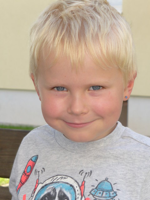 Emilian Niederdorfer, 1. Klasse, Volksschule Tainach,