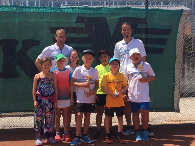 Der Tennis-Nachwuchs trat in Wieselburg in drei Berwerben gegeneinander an. | Foto: TC Wieselburg
