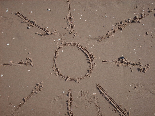 Strandurlaub letztes Jahr in Mielno, Polen