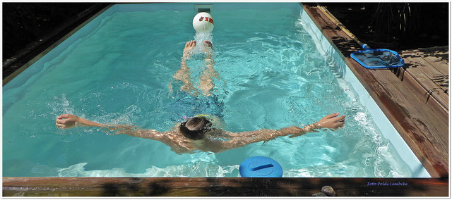 Wenn unser Enkel seine Ferien bei uns genießt, dann ist Sommer.