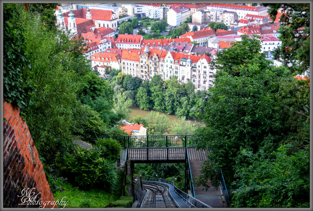 ..oder der Schlossberg-Bahn...