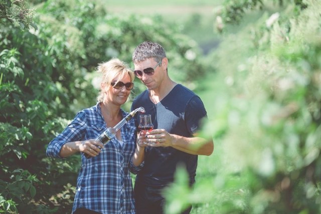 Die Obsthöfe in Kukmirn laden zur Schnaps-Genuss-Meile. | Foto: Robert Brünner