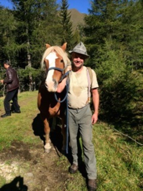 Udo Kröll auf der Gajacher Alm | Foto: privat
