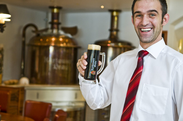 In der Kartause Gaming kann man saisonale Bierspezialitäten aus der hauseigenen Brauerei genießen und Bierseminare besuchen. | Foto: privat