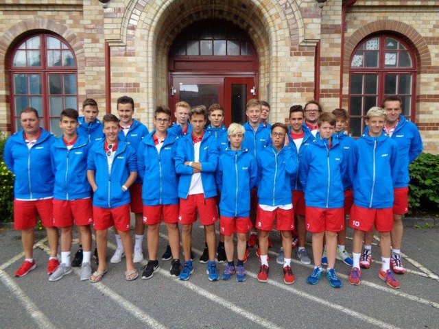 Die U14 des FC Judenburg beim Gothia Cup in Schweden. Foto: KK