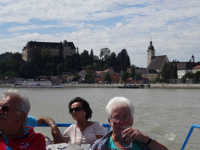 auf der Donau, Hintergrund Grein