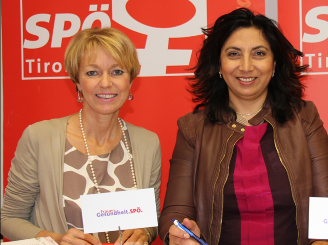 Gabi Schiessling / Selma Yildirim: „Frauen müssen nicht die besseren Männer sein“ | Foto: SPÖ Tirol