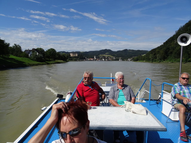 auf der Donau mit der Donaunixe