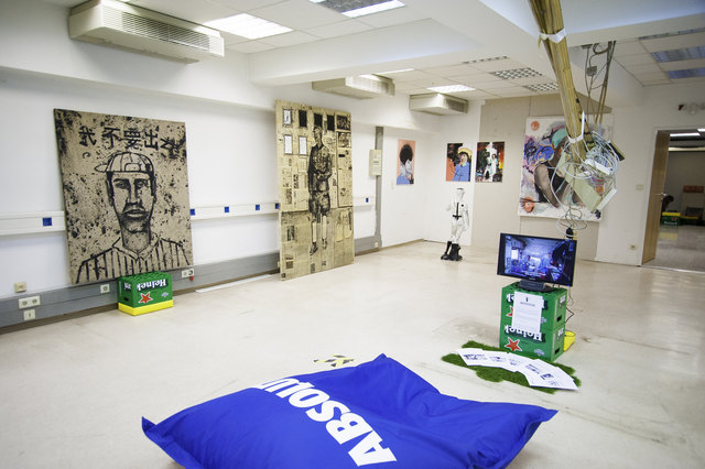 Ausstellung im Birdhouse.