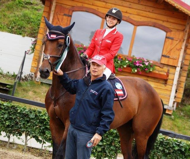 Johanna Sixt startete bei der Nachwuchs-EM in Irland. | Foto: zVg