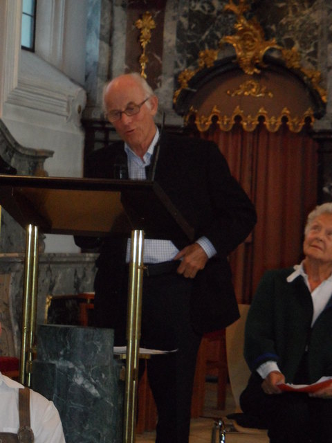 PAUL LADURNER LIEST BISCHOF REINHOLD STECHER