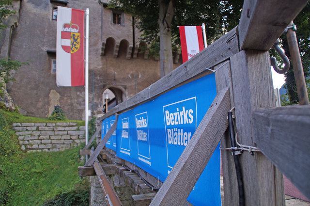 Der Senat der Wirtschaft und die Bezirksblätter Salzburg luden zum Talk auf die Burg Golling. | Foto: Theresa Kaserer