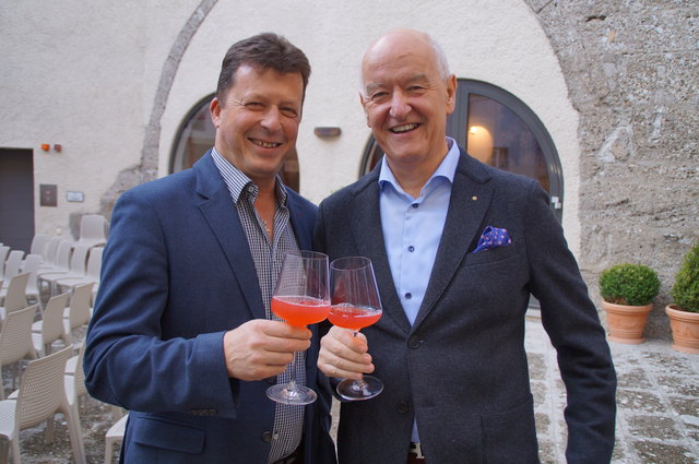 Andreas Wimmer und Hermann Döllerer. | Foto: Theresa Kaserer