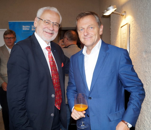 Erhard Busek, Hans Scharfetter | Foto: Josef Wind