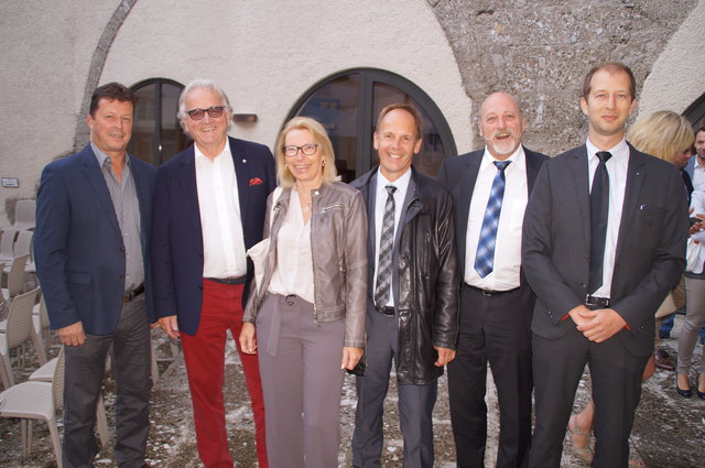 Andreas Wimmer, Hans Harrer, Karin Schatz, Gerald Schatz, Johannes Gschwandtner, Andreas Gschwandtner. | Foto: Theresa Kaserer