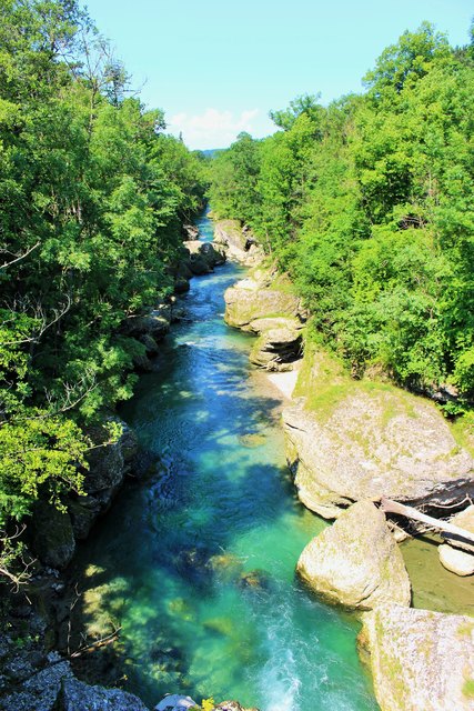 Natur kann so schön sein, wie in diesem Falle die Erlaufschlucht in Purgstall.