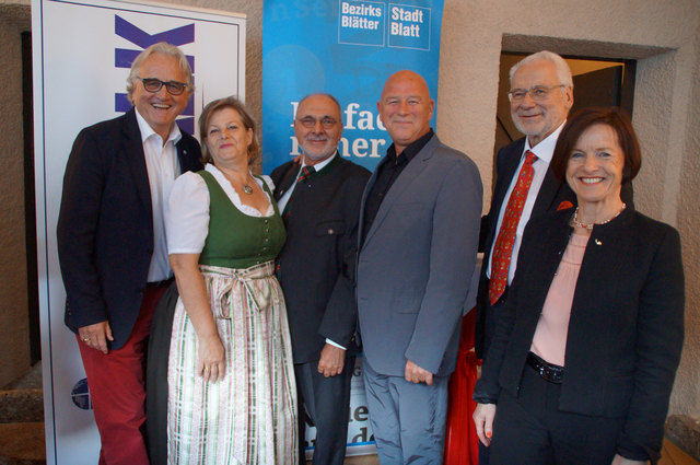 Hans Harrer, Hildegard-Michaela Hubner-Maier, Siegfried Hubner, Alexander Goebel, Erhard Busek, Eva Ullmann. | Foto: Theresa Kaserer