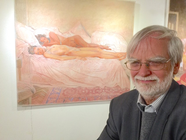 Ulrich Gansert orientiert sich am Phantastischen Realismus.