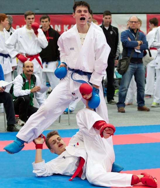 Niklas Hörmann freut sich über die Aufnahme von Karate bei Olympia. | Foto: KK