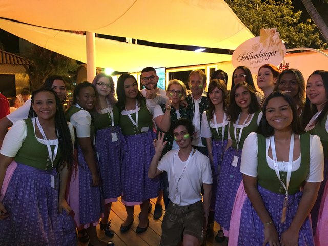 Das Österreicher Haus war unglaublich beliebt, auch die Brasilianer rissen sich darum, dabei zu sein. | Foto: KK