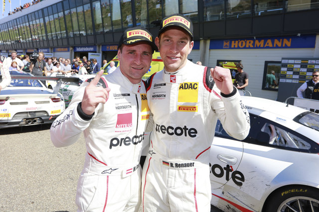 Der Walser Martin Ragginger und sein Teamkollege Robert Renauer erreichten in Holland die Plätze drei und sechs. | Foto: ADAC GT Masters