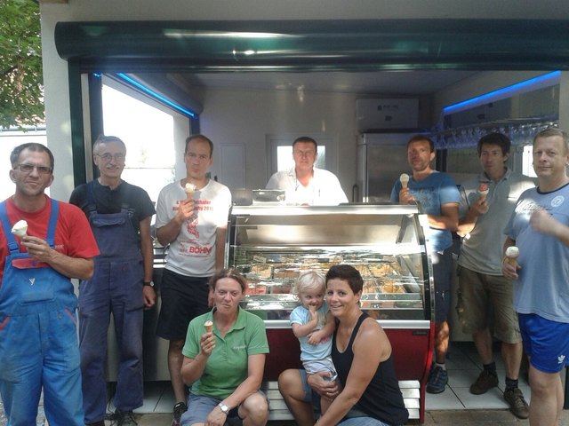 Verdientes Eis beim Gasthof Schreiber!