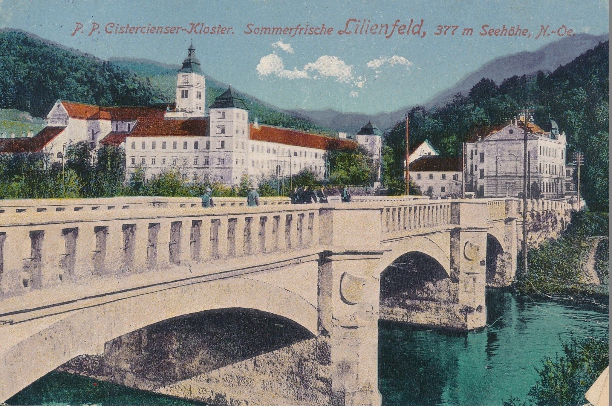 Damals und Heute Stift Lilienfeld Lilienfeld