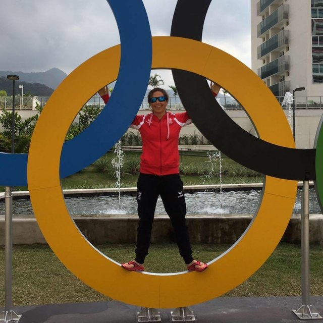 Laurence Baldauff in Rio | Foto: Baldauff