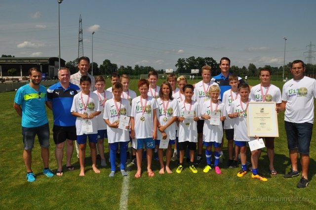 Die U13 ist Meister in der Gebietsliga West. | Foto: UFC