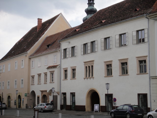 Das Zehnerhaus in Bad Radkersburg ist Ausgangspunkt einer länderübergreifenden Führung mit architektonischem Fokus. | Foto: BDA