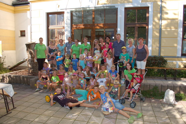 Zum Abschluss des Ferienspiels feierten die Kinder aus Gaming ein Fest beim Haus der Begegnung. | Foto: Marktgemeinde Gaming
