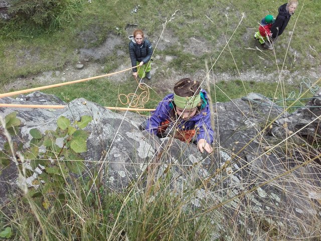 Klettern mit den Waldkindern in Ginzling