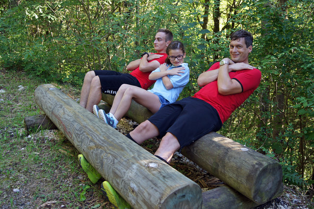 v.l.n.r.: Lukas Lumplecker, Hanna Pranzl, Mario Pranzl